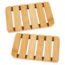 2pcs Soap Dish Draining Soap Holder for Kitchen Bathroom Compact Design with ...