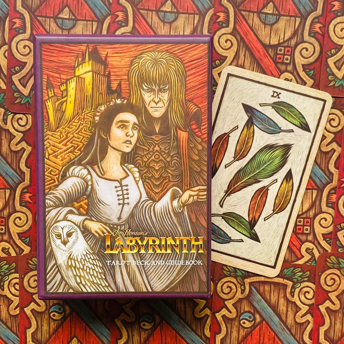 LABYRINTH TAROT CARDS DECK AND GUIDEBOOK INSIGHT EDITIONS DISNEY