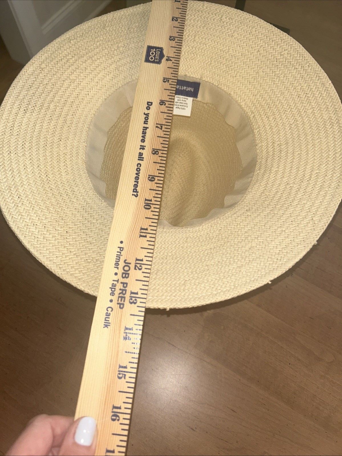 RAFFIA HAT “FEDORA” MINT!!! - image 9