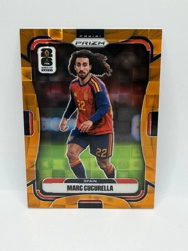 2026 Panini Prizm World Cup - Marc Cucurella #74 - Orange Pandora /215 \*SPAIN\*