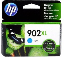 Genuine HP 902XL Cyan High Yield Ink Cartridge T6M02AN EXP 05/2025