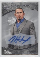2021 Upper Deck AEW Spectrum Auto Matt Hardy #86 Auto 09q5