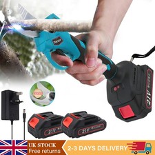 Electric Pruning Shears Cordless Secateurs Garden Branch Pruner Cutter 2 Battery