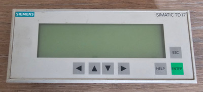 SIEMENS SIMATIC PANEL TD17 DEFEKT 6AV3017-1NE30-0AX0,  inkl. MwSt.