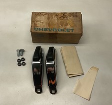 NOS GM 1973 Chevrolet Impala Caprice Accessory Rear Bumper Guards 994327 d4