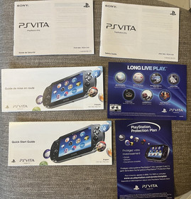 Sony PlayStation PS Vita PCH-1001 Handheld Console Black w/ Box Manual CIB