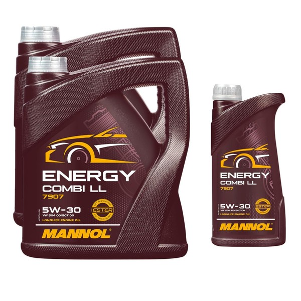 9 Liter Mannol Energy Combi LL 5W-30 MotoröL MN7907 API SN Acea C3-image