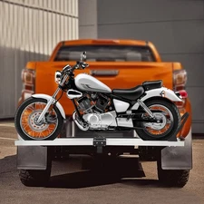 400lbs Hitch-mount Motorcycle Carrier Bike Hitch Mount Trailer Hitch Hauler Rack