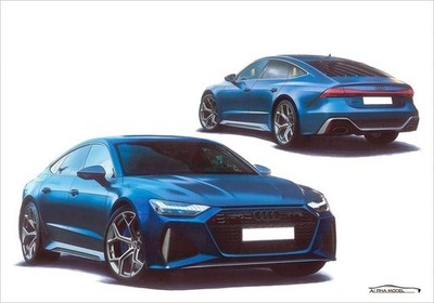 HOBBY DESIGN 1/24 Alpha Model Resin kit Audi RS7 Sportback Performance JP 16203