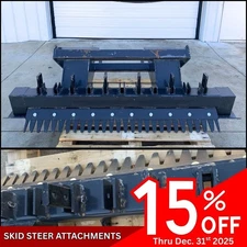 Skid Steer 72" Wolverine Ripper Bar Tiller Attachment