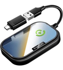 Wireless Adapter for Apple iPhone, Converts Factory Wired CarPlay to Wireless...