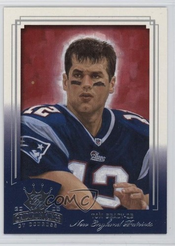 Tom Brady #57 2003 Panini Donruss Gridiron Kings card