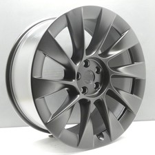 TESLA MODEL Y 20" ALLOY WHEEL RIM SATIN BLACK 9.5J ET45 OEM 1188223-00-B X1