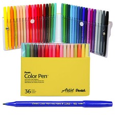 Pentel Arts Color Pens 36 Color Set S360-36