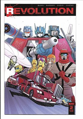 Revolution # 2 IDW Publishing Sept 2016 NM New