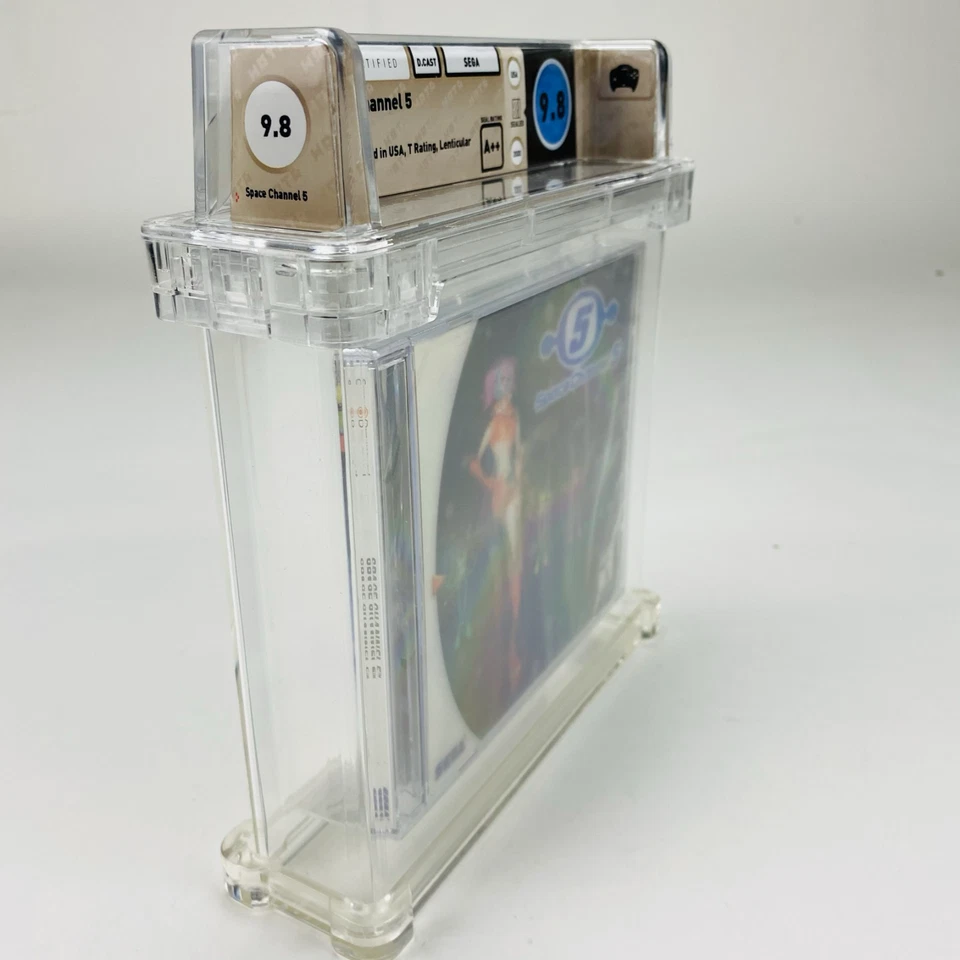 Space Channel 5 - Sega Dreamcast 1999 New Factory Sealed Graded WATA 9.8 A++ - Image 3 of 4