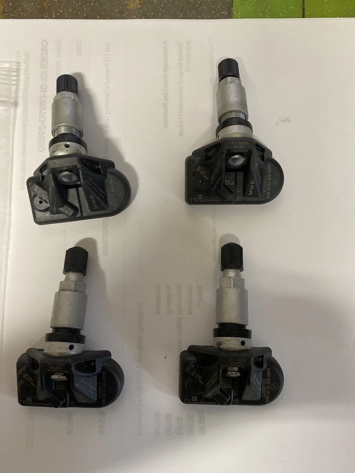 Mercedes, Juego de 4 TPMS para Sprinter A, CLA, GLE, Parte #A000 905 7205 Q06 Foto 4 de 4