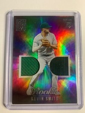 2022 Panini Capstone Kevin Smith Dual Patch Rookie Baseball Card #RDM-KS Oakland