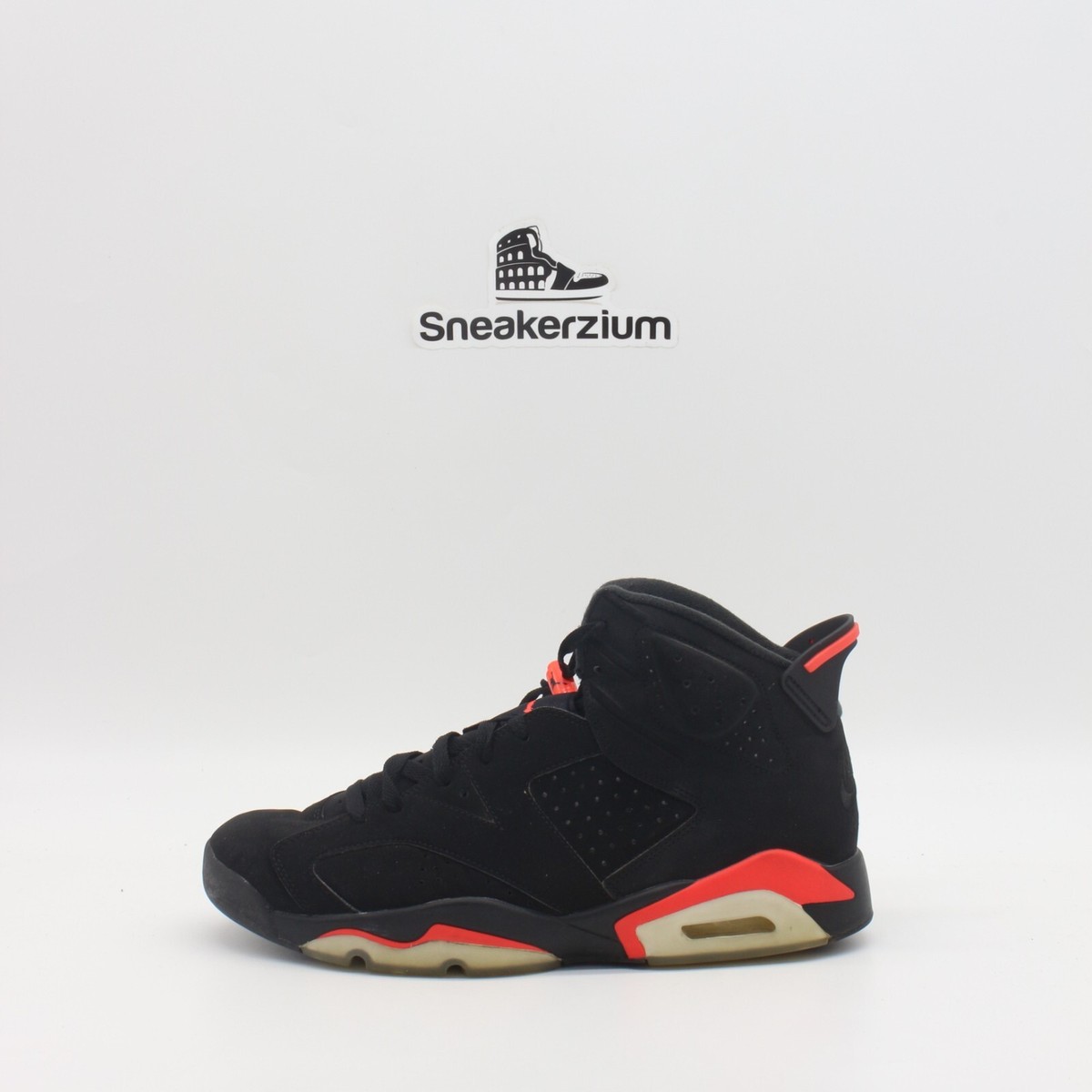 靴 AIR JORDAN 6 BLACK INFRARED Nike Air Jordan 6 Retro Black Infrared (2019) 384664-060 Men's