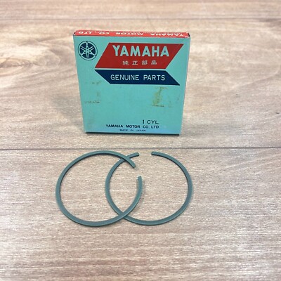 NEW YAMAHA OEM NOS PISTON RINGS / 166-11601-31 .75 OVER / YL2 100 RS100