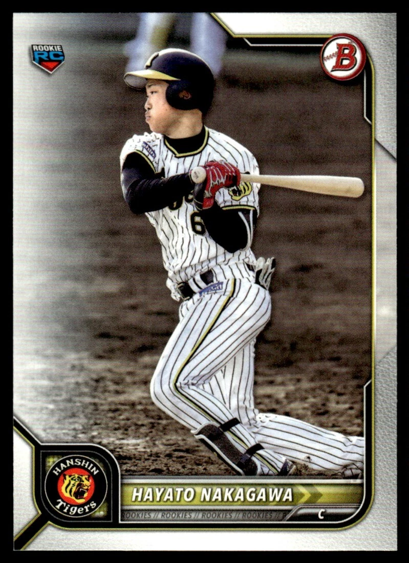 2022 Bowman NPB Nippon Professional Baseball - Hayato Nakagawa