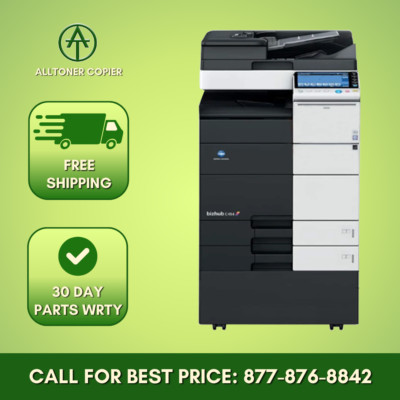 Konica Minolta Bizhub C554e Laser Color Printer Scan Copier Duplex