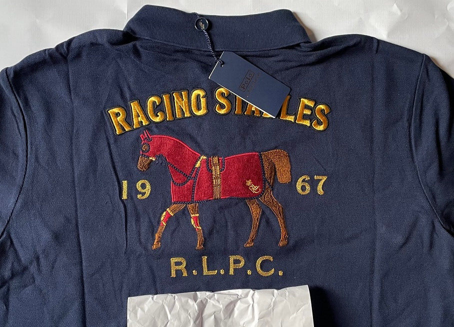 Polo Ralph Lauren Racing Stables Graphic Polo Shirt - S | eBay