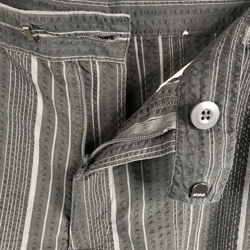 Short Patagonia homme 30 gris rayé seersucker coton bio décontracté preppy - Photo 11/18