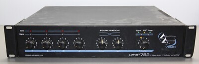 Architectural Acoustics Peavey UMA 752 75 Watt 4 Channel Mixer/Amplifier WORKS
