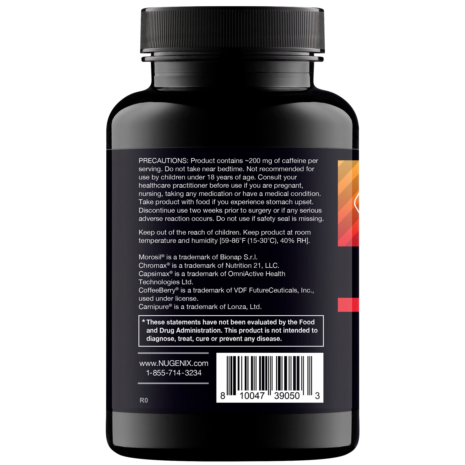 Nugenix Thermo Men's Fat Burner Supplement, Extreme Metabolic