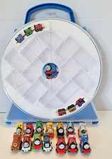 Thomas The Tank Engine Minis + Carrycase Inc Gold Train & 7 Christmas Trains 593