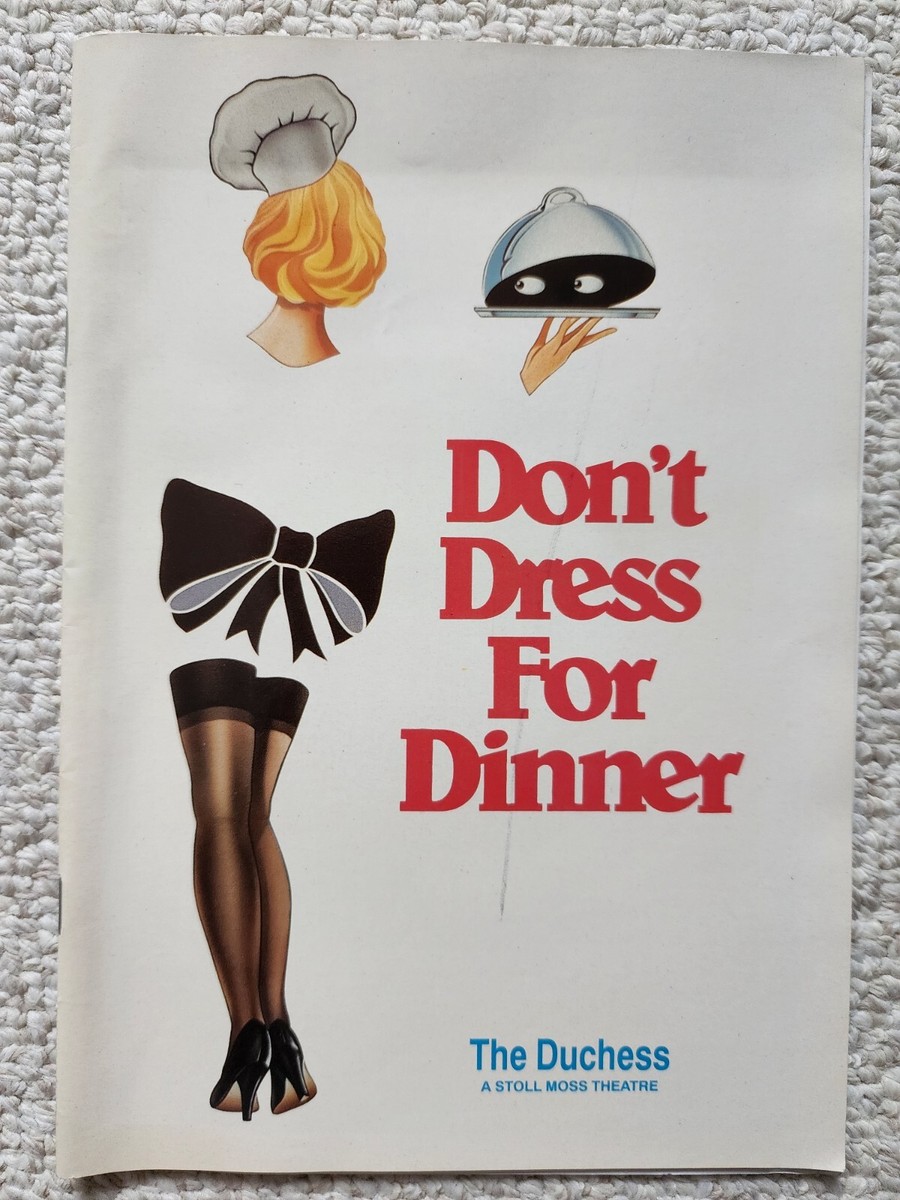 Don't Dress For Dinner Programme Playbill The Duchess Theatre, London 1996 | eBay Don't Dress For Dinner Programme Playbill The Duchess Theatre, London 1996 | eBay