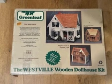The Westville Dollhouse Kit by Greenleaf **Complete Unstarted**