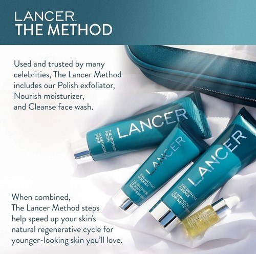 Lancer - The Method Kit Polish, Cleanse, Nourish, Hydrate - 4 Piece & Travel Bag - Picture 3 of 3