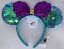 Disney Parks Ariel Little Mermaid Dinglehopper Ears Headband - NEW