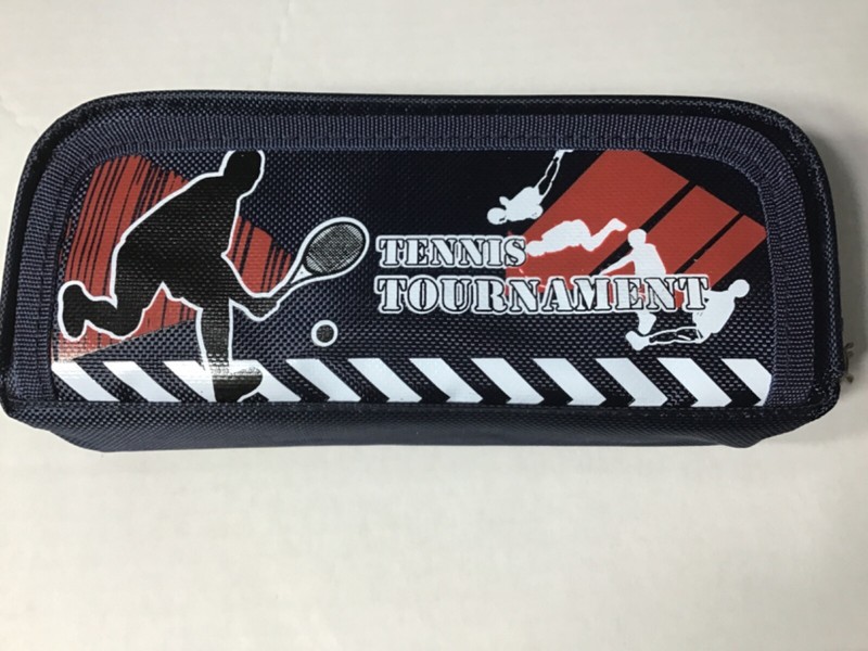 Tennis Pencil Pen Case Big Capacity Pencil Pouch Large Pencil Bag