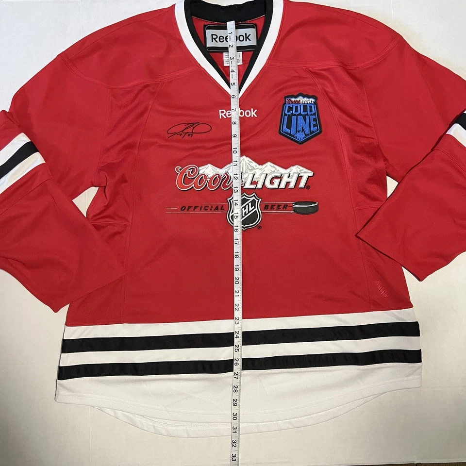 Camiseta deportiva de hockey Jeremy Roenick Coors Light Reebok 2014 talla grande NHL NUEVA SIN ETIQUETAS Foto 4 de 4