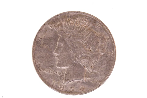 1934 D Peace Silver Dollar $1 - XF