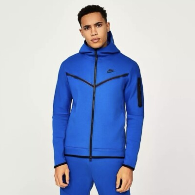 Nike Tech Fleece Jacket Hoodie ‘Game Royal Royal Blue’ Size Extra Small  (XS) UK