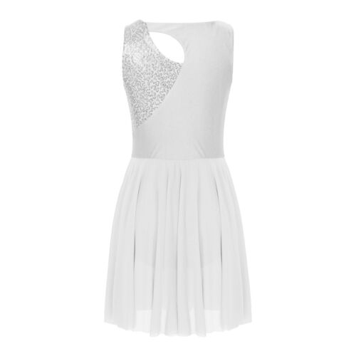 Para mujeres Disfraz de Baile Fiesta Vestido Show Vestidos de Baile Ropa Corta Borde Gimnasio - Imagen 73 de 77