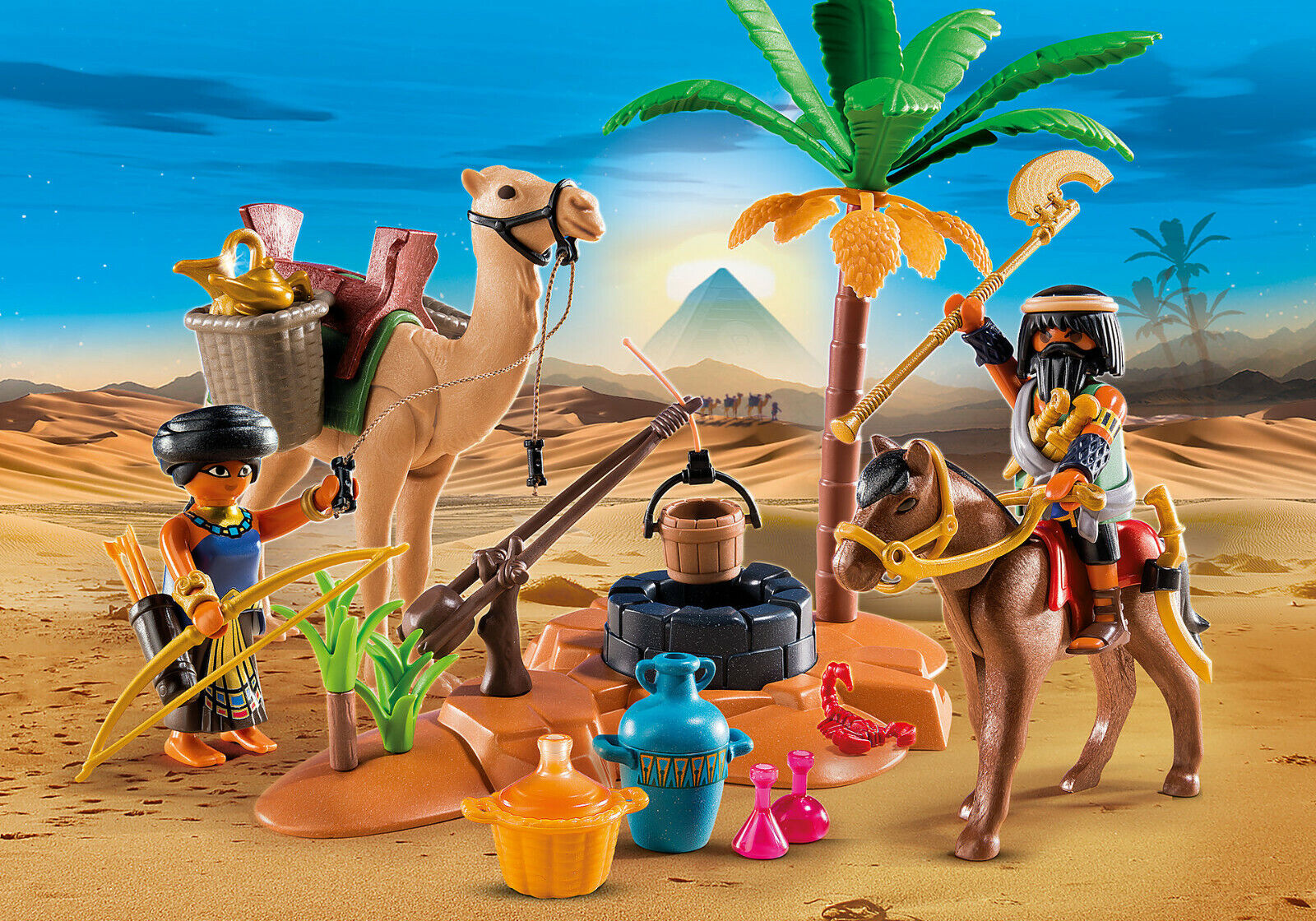 Playmobil Egyptians Bundle 5387 9542 6488 Soldiers Ballista Camel Treasure  Mummy