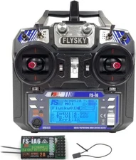 FS-i6 6CH 2.4GHz Radio System RC Transmitter Controller with FS-iA6 Receiver for