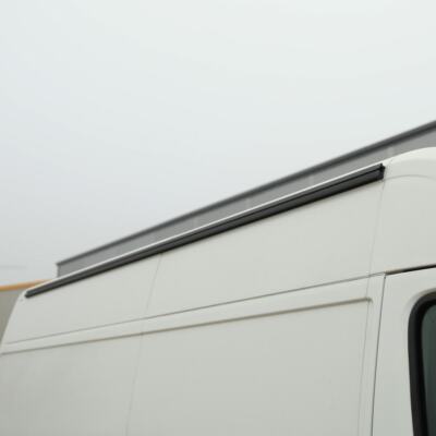 For Fiat Ducato / Ram ProMaster Campervan Black Awning Rails   Drive-Away & Reim