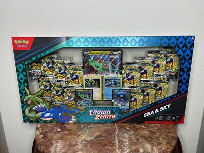 Pokemon TCG: Crown Zenith Sea and Sky Premium Collection Box   
