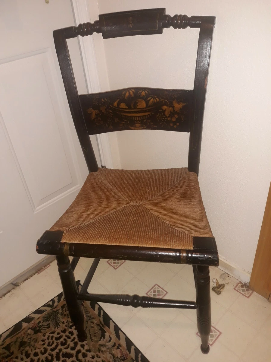 Antique rush online seat chairs