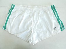 ADIDAS VINTAGE SHORTS GLOSS SPRINTER NYLON SHINY PANTS RETRO WEST GERMANY