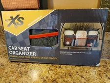 1 Auto XS Car Seat Trunk Organizer 3-Pocket Storage Gray w/Red 39.37" x 13.78"