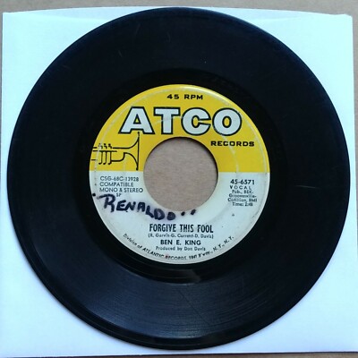 BEN E. KING Don't Take Your Love From Me 45 7'' RARE FUNK SOUL Record Vinyl 1968