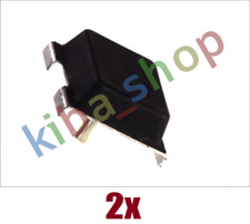 2x LEAFSPRING RUBBER PAD/CUSHION 57MM FITS IVECO EUROCARGO I-III MAGIRUS