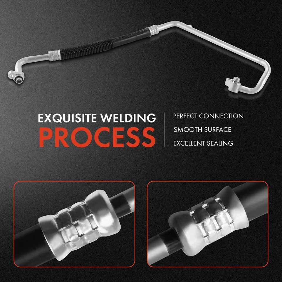 Manguera de línea de succión de refrigerador de aire acondicionado para Buick Rendezvous Pontiac Aztek Chevy Olds Foto 4 de 4